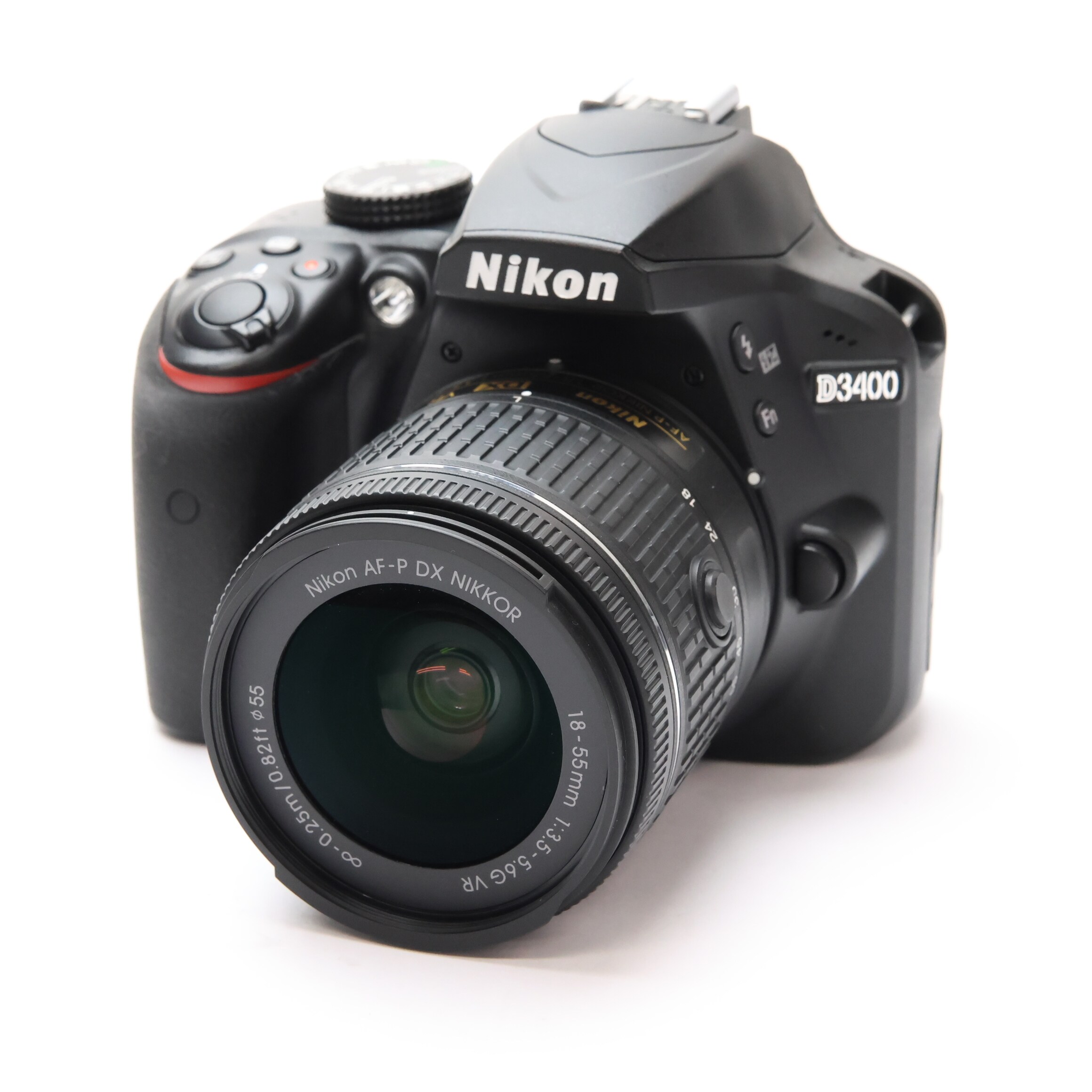 中古)Nikon (ニコン) D3400 ダブルズームキット ブラック（商品ID 