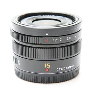 LUMIX/交換レンズ/1.7/DG SUMMILUX 15/1.7/HN6CB007862/Cランク