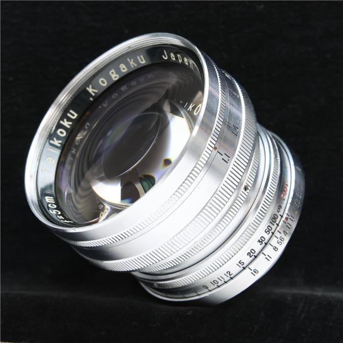 【関東カメラ・山崎光学 整備品】ズノー50mm/F1.1（ライカLマウント） 中古)Zunow (ズノー) 50mm F1.1 (ライカL) ※鏡筒オールシルバー（商品