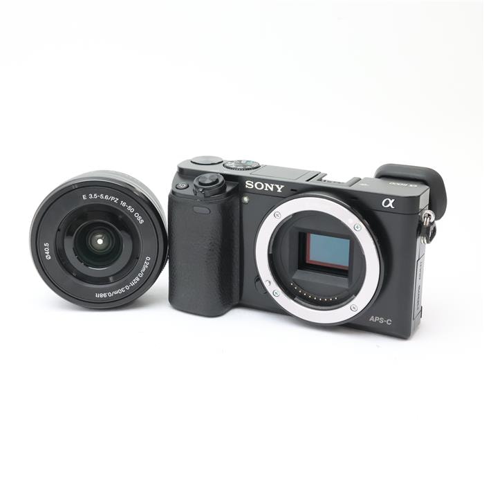 Sony α6000 パワーズームレンズキット ILCE-6000L Bブラック 中古)SONY (ソニー) α6000パワーズームレンズキット ILCE-6000L