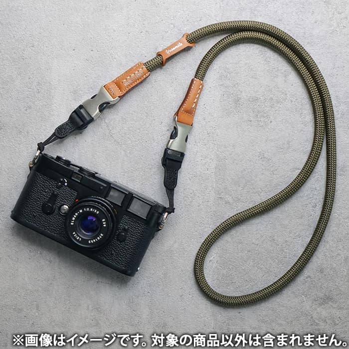 YOSEMITE STRAP カーキ　ヨセミテ 新品)YOSEMITE（ヨセミテ） YOSEMITE CAMERA STRAP PRO 111cm