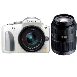 Panasonic (パナソニック) LUMIX DMC-G3W ダブルズームレンズキット ホワイト