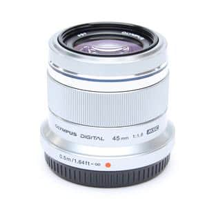 新品)OLYMPUS (オリンパス) M.ZUIKO DIGITAL 45mm F1.8 シルバー（商品