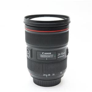 Canon EF 24-70mm f2.8 L Ⅱ USM フィルター付き　中古 Canon EF 24-70mm f2.8 L Ⅱ USM フィルター付き 中古 EF24-70mm F2.8L