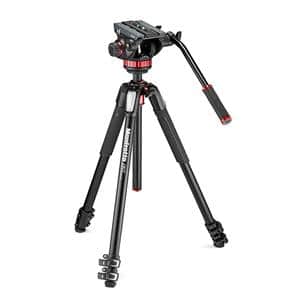 Manfrotto (マンフロット) MVH502AHビデオ雲台+MT055XPRO3アルミ三脚