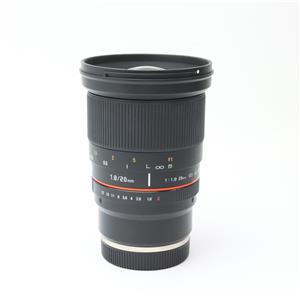SAMYANG (サムヤン) 20mm F1.8 ED AS UMC (ソニーE用/フルサイズ対応