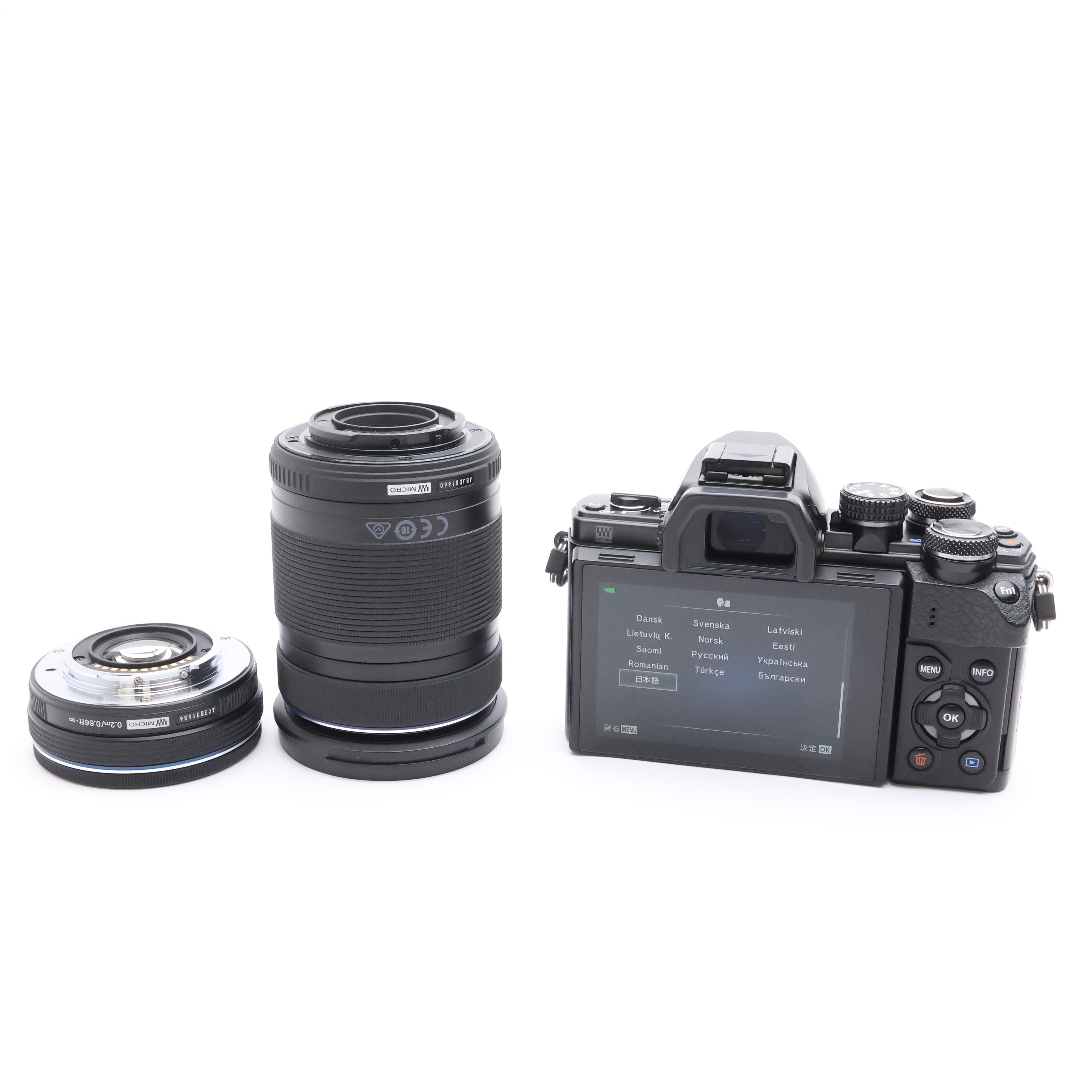 中古)OLYMPUS (オリンパス) OM-D E-M10 Mark II EZダブルズームキット 