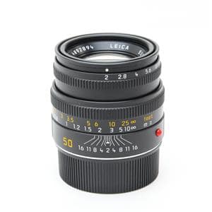新品)Leica (ライカ) ズミクロン M50mm F2.0 レンズフード組込 (6bit