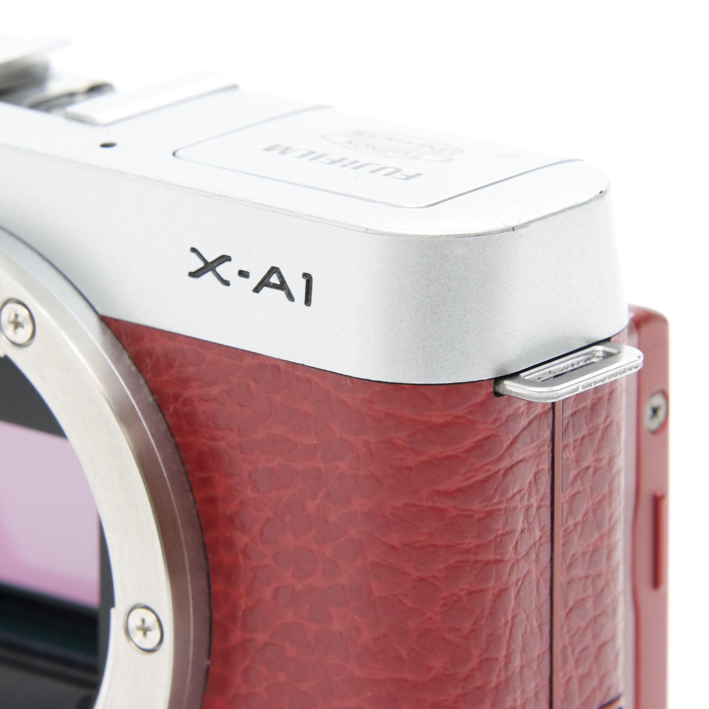 中古)FUJIFILM (フジフイルム) X-A1 ズームレンズキット レッド（商品