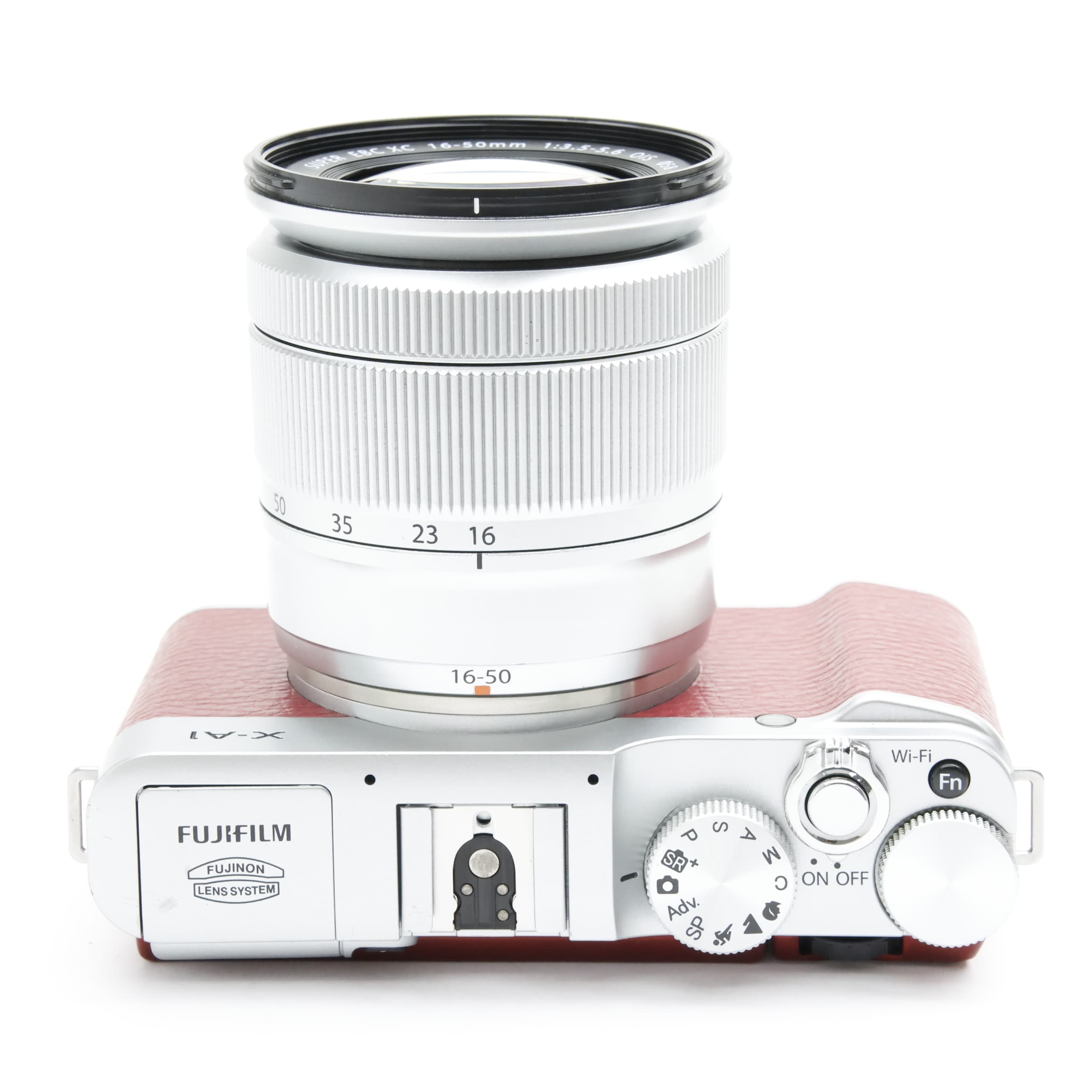 中古)FUJIFILM (フジフイルム) X-A1 ズームレンズキット レッド（商品