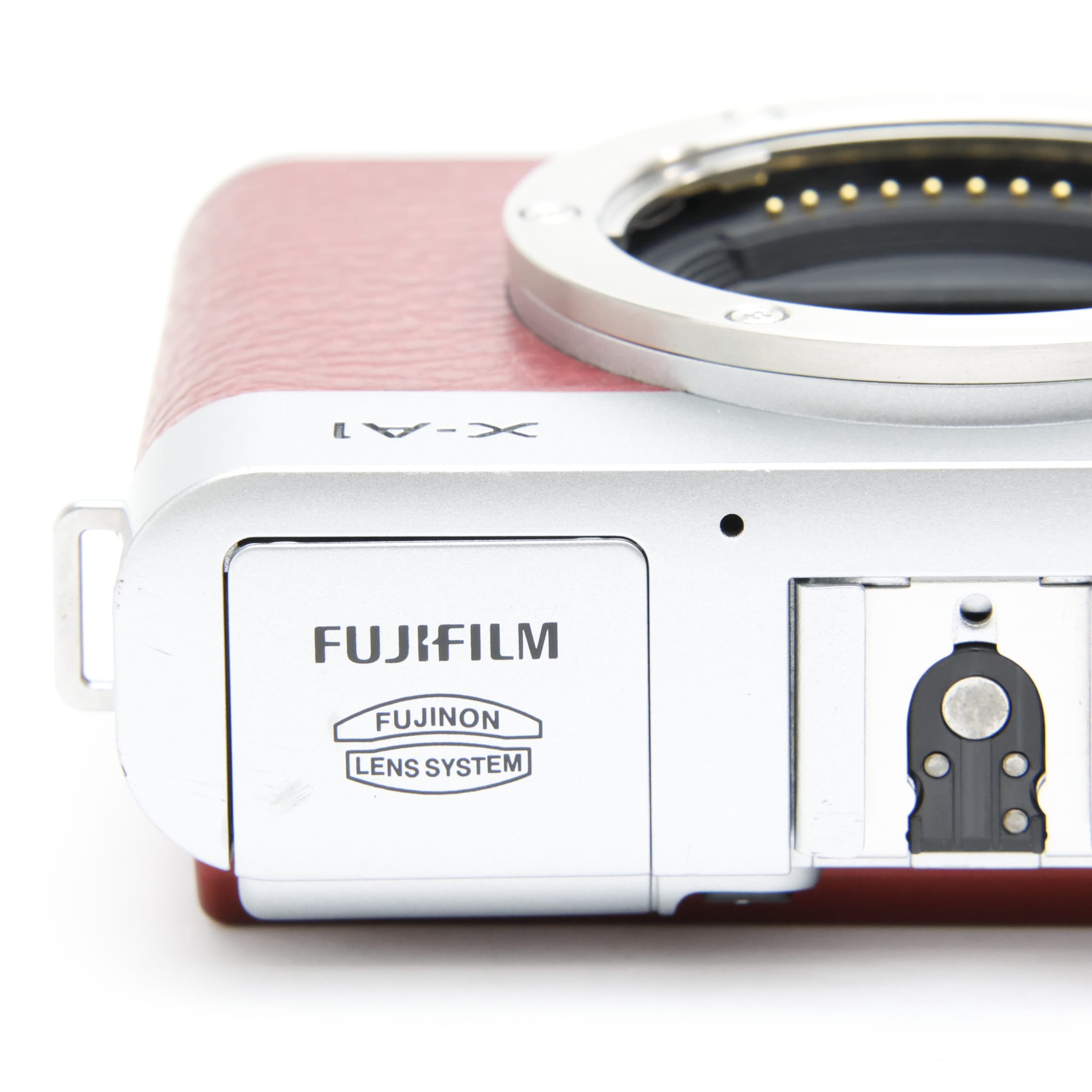 中古)FUJIFILM (フジフイルム) X-A1 ズームレンズキット レッド（商品