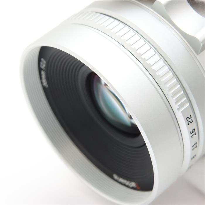 中古)七工匠 (しちこうしょう) 7Artisans 35mm F2.0 II Silver