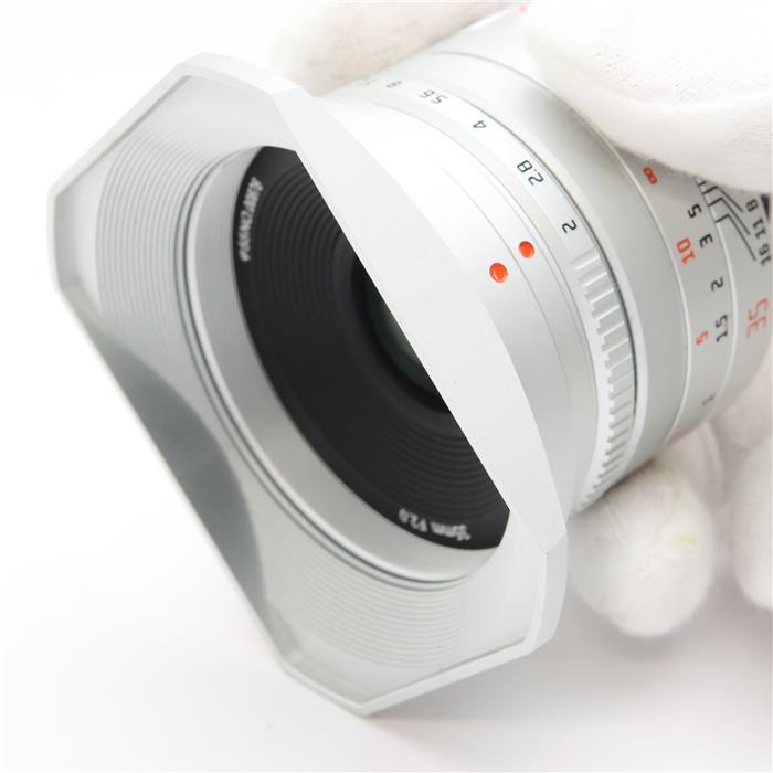 中古)七工匠 (しちこうしょう) 7Artisans 35mm F2.0 II Silver