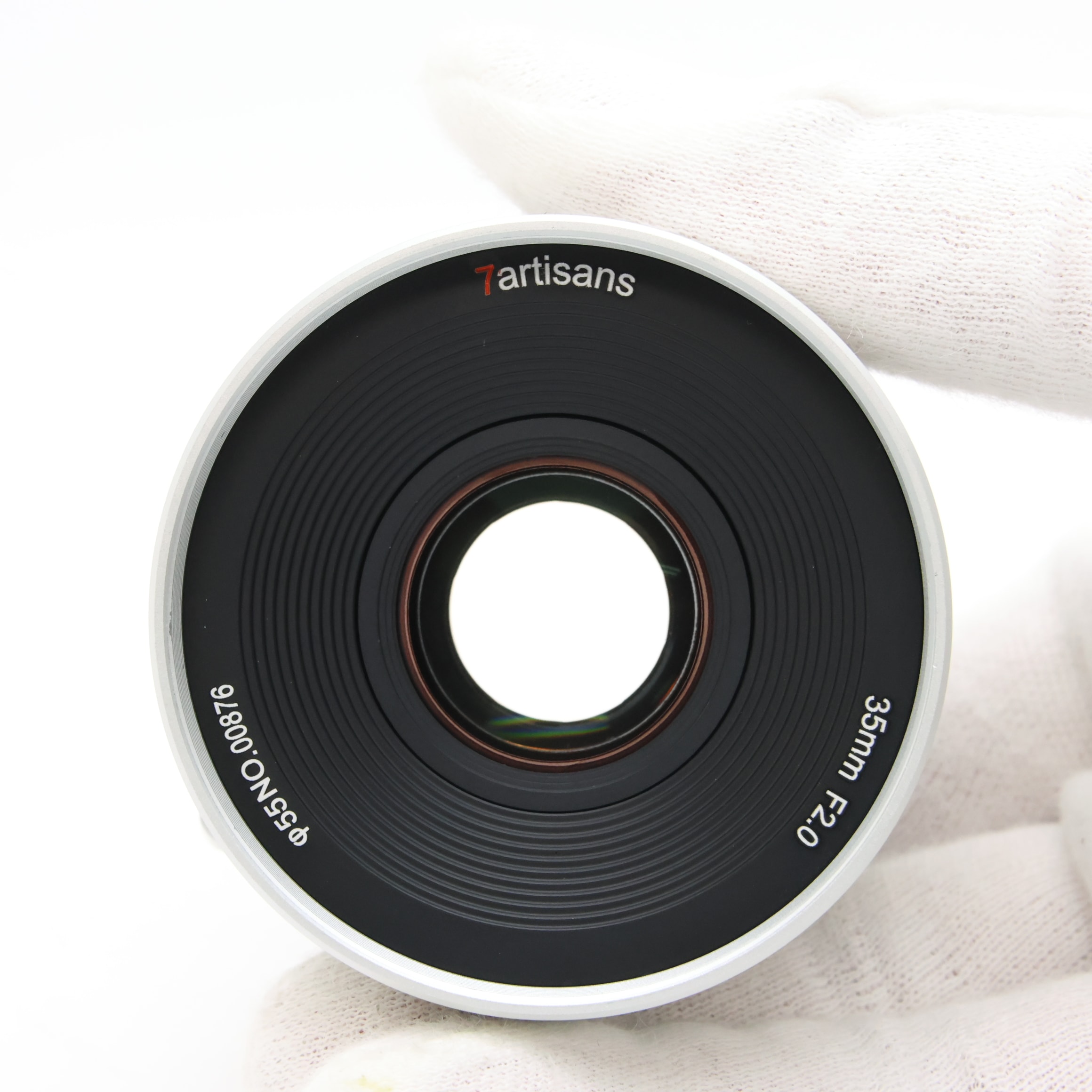 中古)七工匠 (しちこうしょう) 7Artisans 35mm F2.0 II Silver