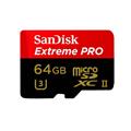 SanDisk (サンディスク) ExtremePRO microSDXCカード UHS-II 64GB SDSQXPJ-064G-JN3M3