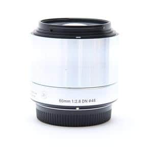 SIGMA 60mm 1:2.8 DN $46 レンズフード、カバー付き SIGMA 60mm 1:2.8 DN レンズフード、カバー付き SIGMA 60mm 1