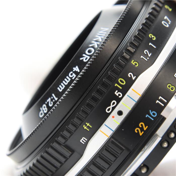 中古)Nikon (ニコン) Ai Nikkor 45mm F2.8P ブラック（商品ID