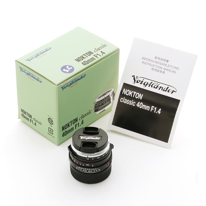 Voigtlander (フォクトレンダー) NOKTON classic 40mm F1.4 SC VM（ライカM用）