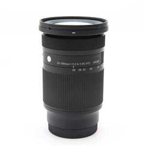 SIGMA (シグマ) C 20-200mm F3.5-6.3 DG (ソニーE用/フルサイズ対応) メイン