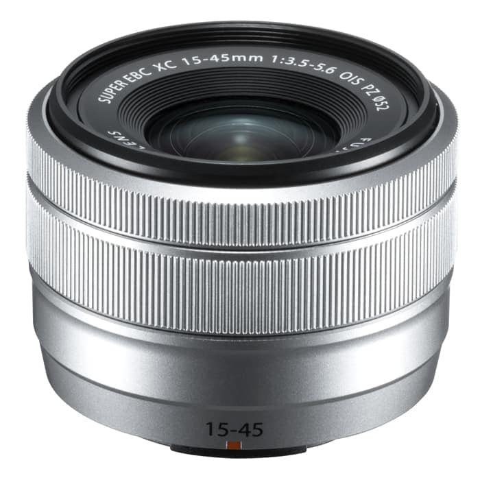 (新品)FUJIFILM (フジフイルム) フジノン XC15-45mm F3.5-5.6 OIS PZ  シルバー（商品ID：4547410363524）詳細ページ | デジタルカメラ、ミラーレスカメラ、交換レンズの総合サイト｜マップカメラ