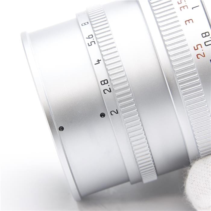 中古)Leica (ライカ) ズミクロン M50mm F2 レンズフード組込 シルバー 中古)Leica (ライカ) ズミクロン M50mm F2 レンズフード組込 シルバー