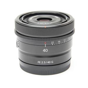 SONY (ソニー) FE 40mm F2.5G SEL40F25G」の商品検索結果 | デジタル
