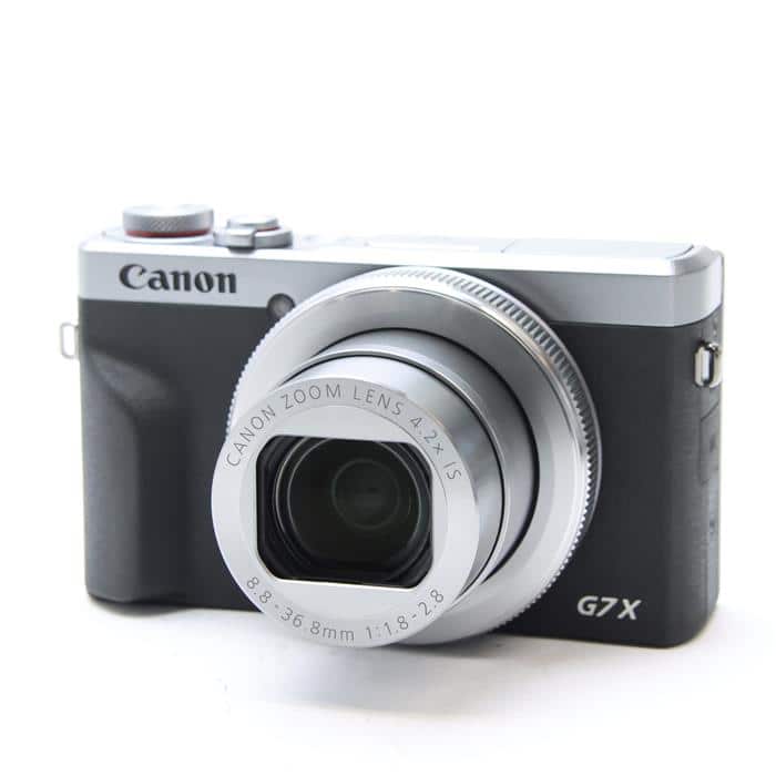 中古)Canon (キヤノン) PowerShot G7X Mark III シルバー（商品ID
