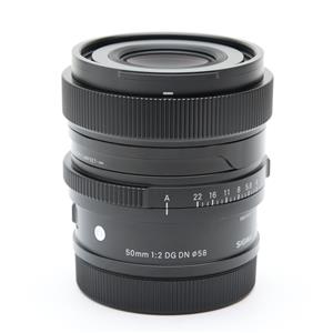 SIGMA (シグマ) C 50mm F2 DG DN (ライカSL/TL用) メイン