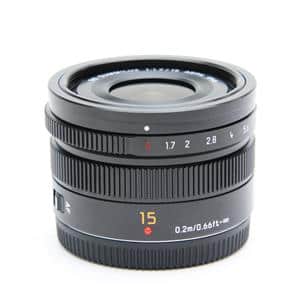 新品)Panasonic (パナソニック) LEICA DG SUMMILUX 15mm F1.7 ASPH. H
