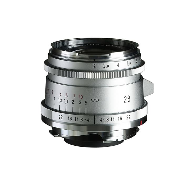 (新品)Voigtlander (フォクトレンダー) ULTRON Vintage Line 28mm F2 Aspherical TypeII  VM(ライカM用) シルバー（商品ID：4530076132528）詳細ページ |  デジタルカメラ、ミラーレスカメラ、交換レンズの総合サイト｜マップカメラ