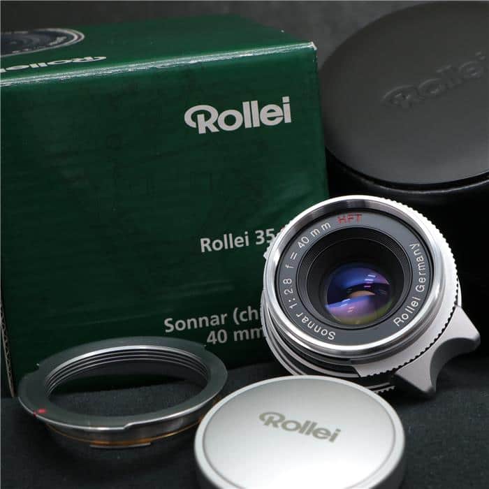 中古)Rollei (ローライ) Sonnar 40mm F2.8 HFT シルバー（商品ID ...