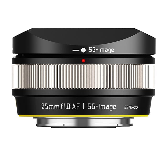 新品同様 SG-image AF 25mm F1.8 フジXマウント 新品)SG-image（エスジーイメージ） AF 25mm F1.8 STM（フジ