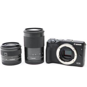 中古)Canon (キヤノン) EOS M3 ダブルズームキット2 ブラック