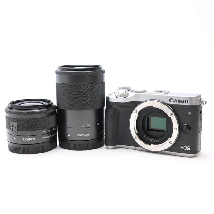 Canon EOS M6 15-45mm & 55-200mmレンズ