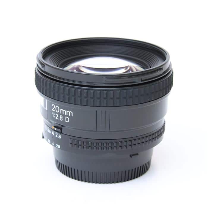 ニコン AF ニッコール 20㎜ F=1:2.8 D HB-4 フード付き Nikon