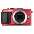 OLYMPUS (オリンパス) PEN Lite E-PL6 ボディ レッド