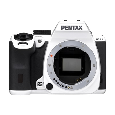 PENTAX (ペンタックス) K-S2 ボディ ホワイトxレーシングストライプ