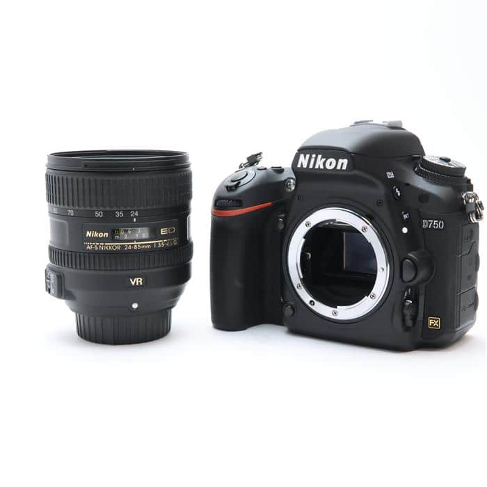 中古)Nikon (ニコン) D750 24-85 VR レンズキット（商品ID  