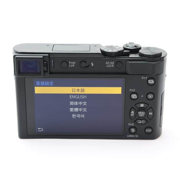 中古)Panasonic (パナソニック) LUMIX DC-TX2D ブラック（商品ID