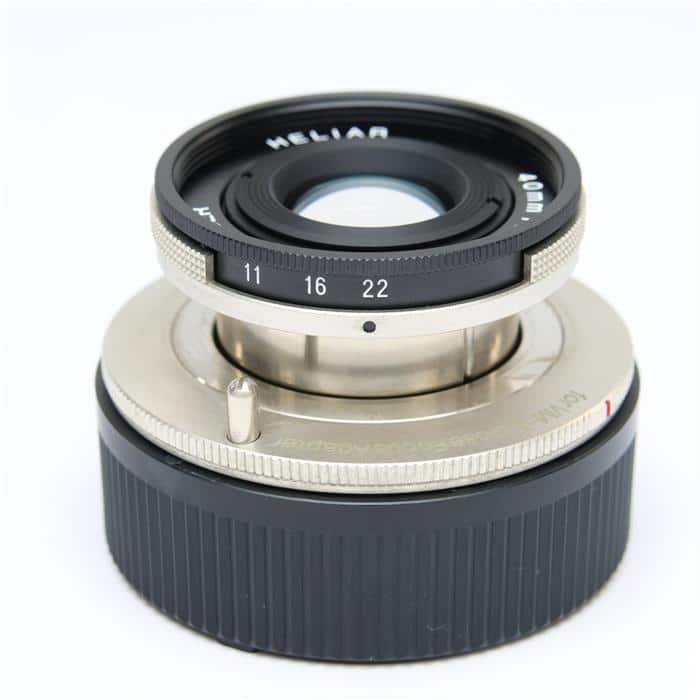 美品　フォクトレンダー　HELIAR 40mm F2.8 シルバー コシナ フォクトレンダー HELIAR 40mm F2.8 Aspherical L