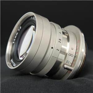 Voigtlander (フォクトレンダー) HELIAR 50mm F2 ニッケルメッキ