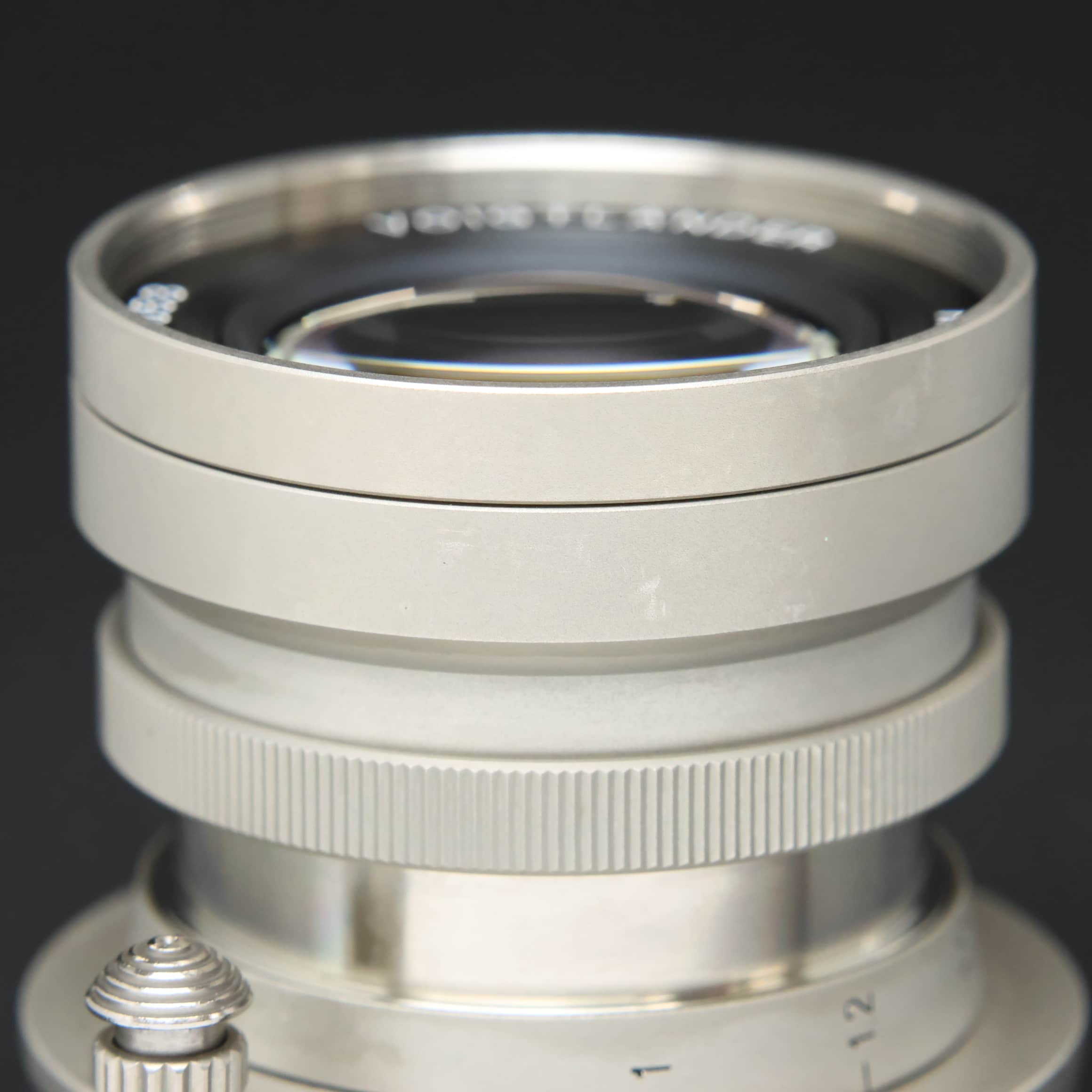 中古)Voigtlander (フォクトレンダー) HELIAR 50mm F2 ニッケルメッキ