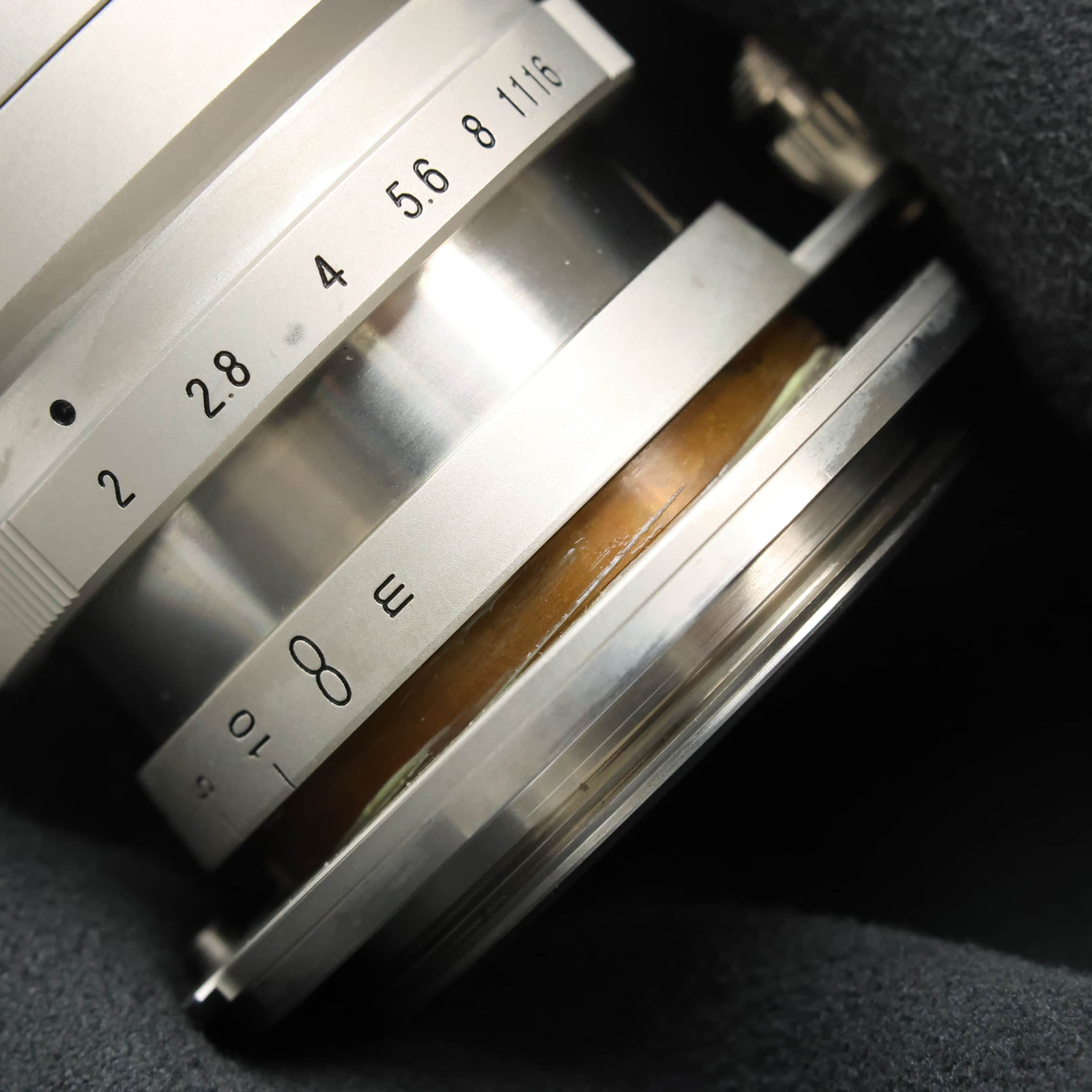 Voigtlander 50mm f1.5 II SC ニッケルメッキ仕上げ Voigtlander 50mm