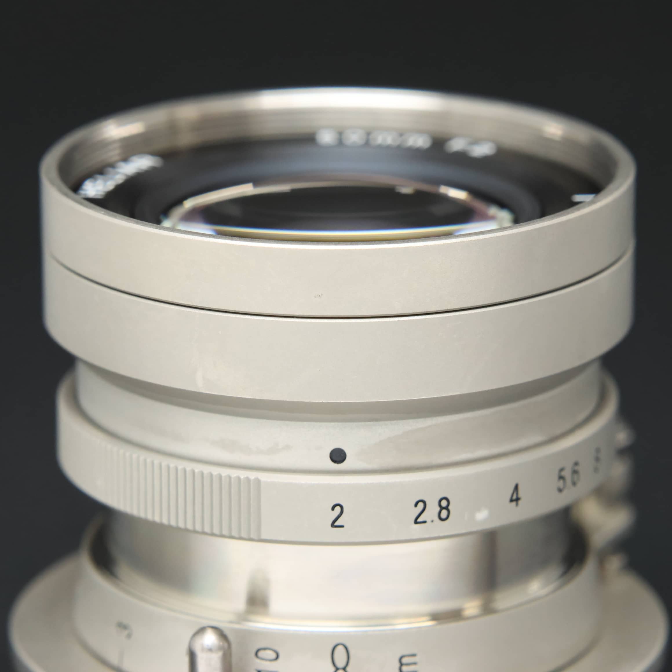 中古)Voigtlander (フォクトレンダー) HELIAR 50mm F2 ニッケルメッキ