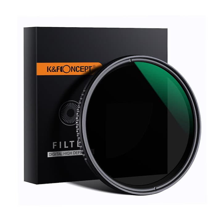 K&F Concept  NDフィルター 49mm KF-49NDX8-128