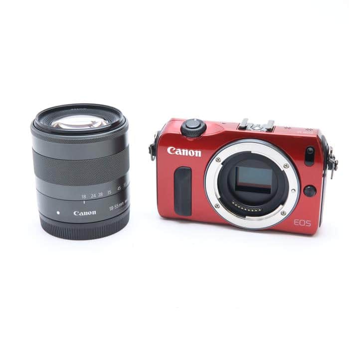 CanonkissM最終値下げ 中古)Canon (キヤノン) EOS M EF-M18-55 IS STM レンズキット