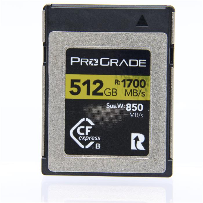 ProGrade Digital (プログレードデジタル) GOLD CFexpressカード TypeB 512GB R:1700MB/s SusW:850MB/s