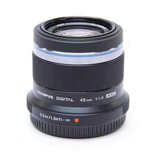 新品)OLYMPUS (オリンパス) M.ZUIKO DIGITAL 45mm F1.8 ブラック