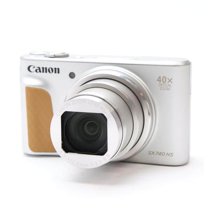 Canon PowerShot SX740 HS シルバー　ジャンク 中古：A(美品)】キヤノン PowerShot SX740 HS シルバー