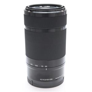 新品)SONY (ソニー) E 55-210mm F4.5-6.3 OSS SEL55210 ブラック（商品